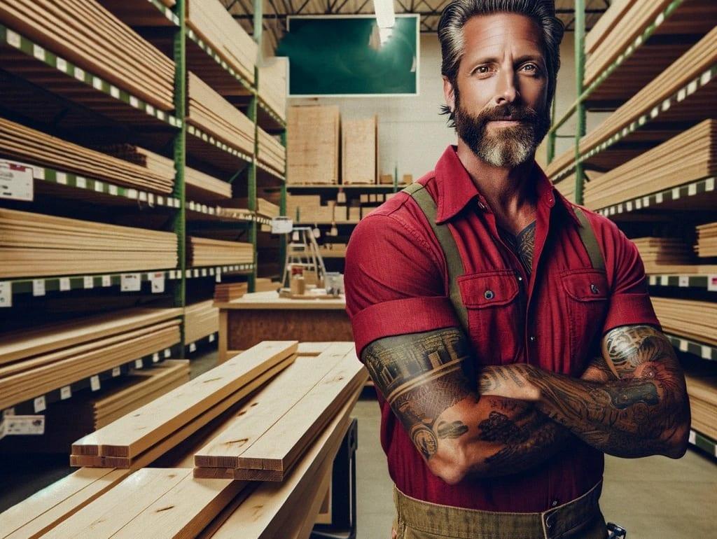 REKLAMFILM - Jem & Fix - MAN 35-45 år – Macho, tatueringar på överkropp