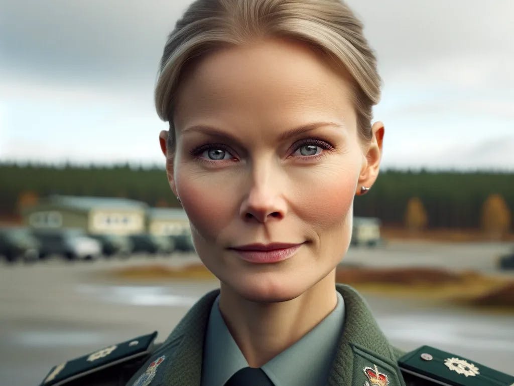 Kvinnlig huvudroll för REKLAMFILM FÖRSVARMAKTEN