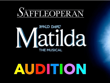 Audition  för Matilda The Musical  